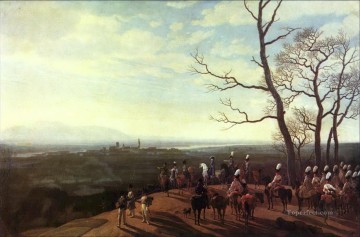 100 Great Art Painting - Wilhelm von Kobell The Siege of Kosel
